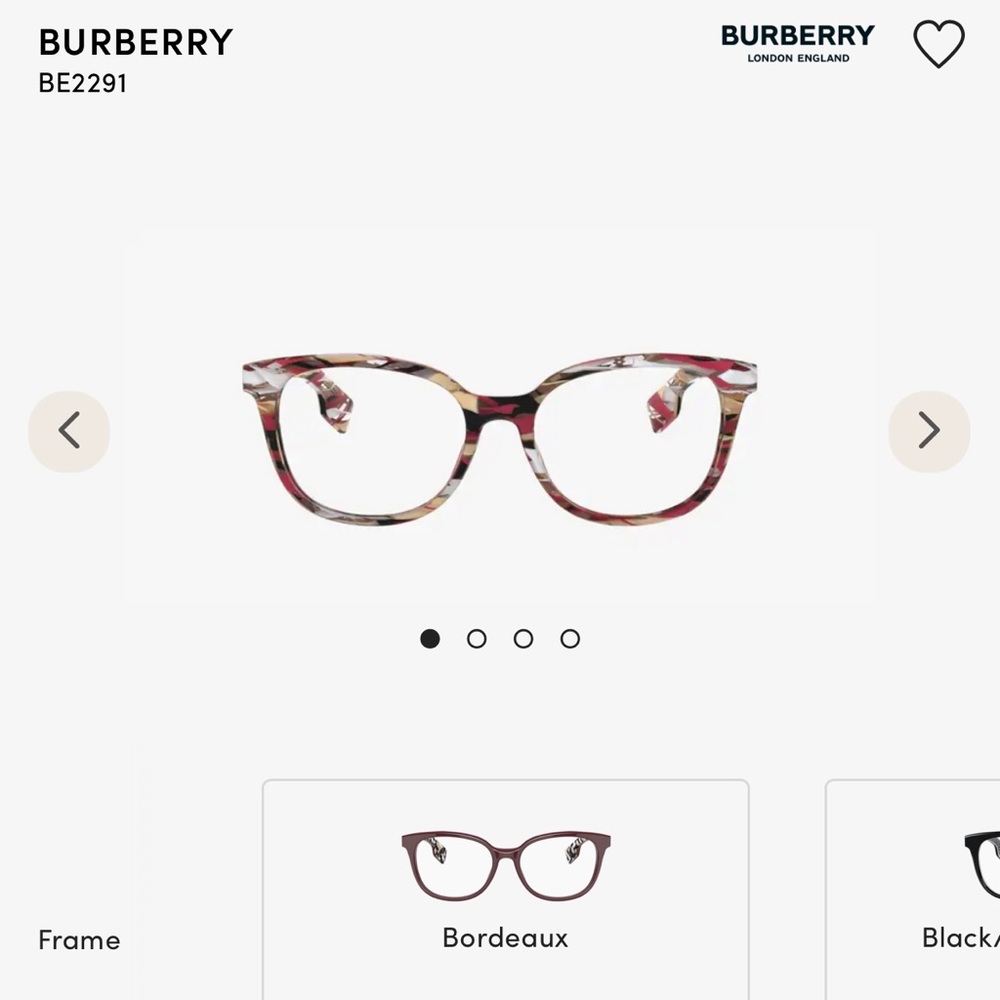 Burberry BE 53/17/140 Eye Glasses
